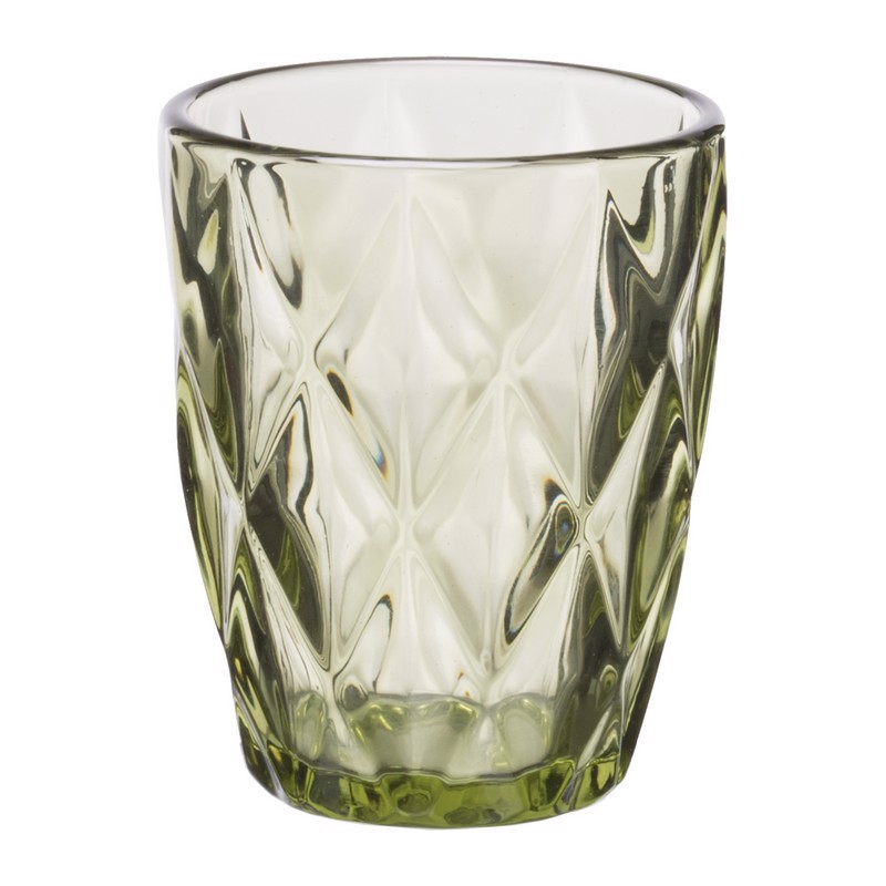 Cryspo Trio Σετ 6 Τεμαχίων Ποτήρι Ουίσκι 26cl 'KARE GREEN' 5270351